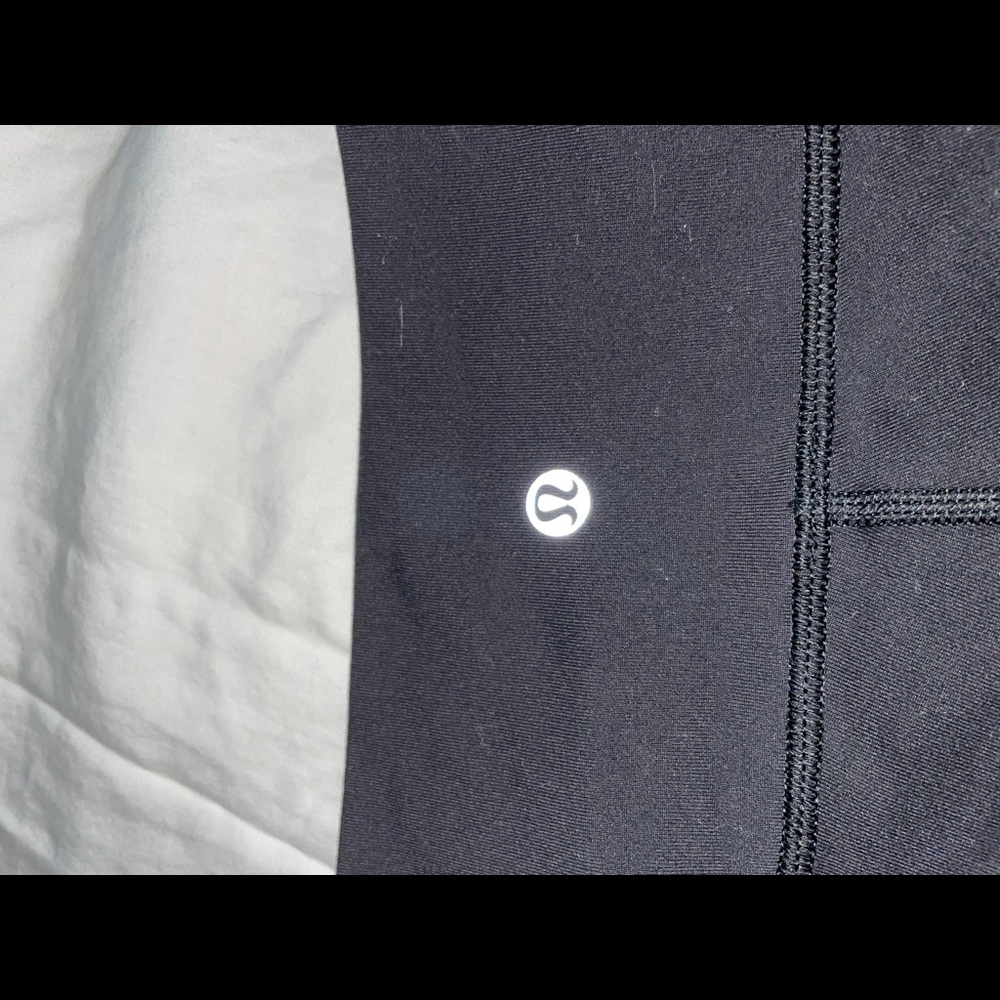 Black lululemon leggings ankle length